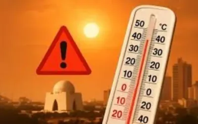 PMD issues hot weather alert for Karachi, conditions remain dry
