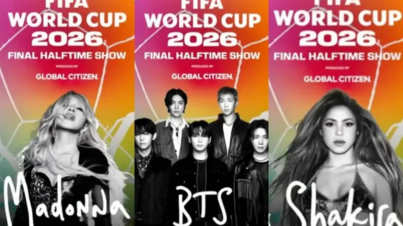 BTS, Shakira Madonna