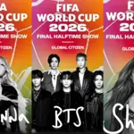 BTS, Shakira and Madonna to headline FIFA World Cup 2026 final halftime show