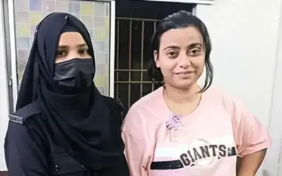 Cocaine Queen Pinky falls ill shortly after arrest in Karachi