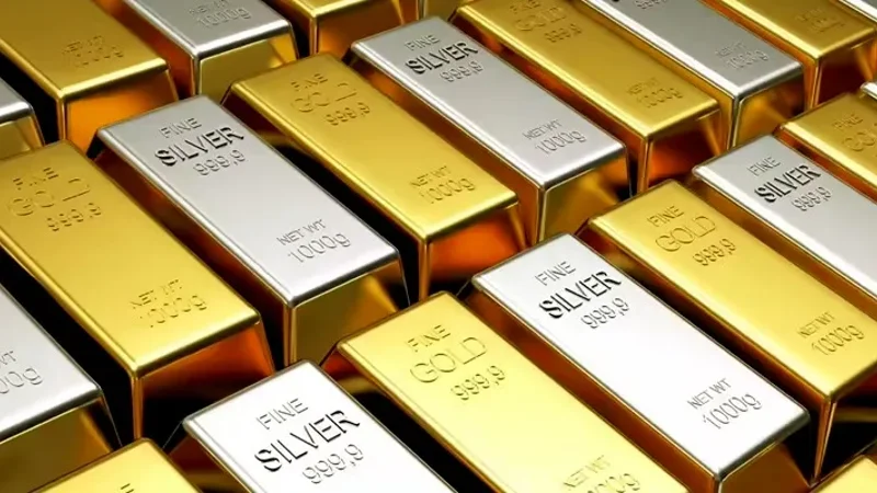 Gold, silver prices