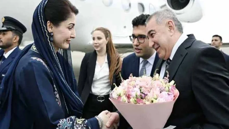 Maryam Nawaz at Baku