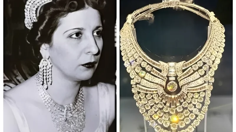‘Money Heist’ comes to life as Queen Nazli’s 673-diamond necklace stolen