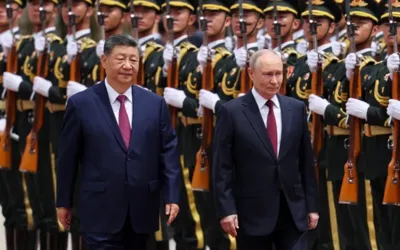China’s Xi Jinping and Russian President Vladimir Putin meet in Beijing