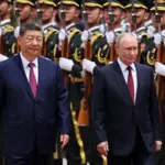 China’s Xi Jinping and Russian President Vladimir Putin meet in Beijing