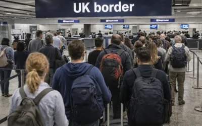Net migration to UK falls to post pandemic level as fewer people come to Britain for work