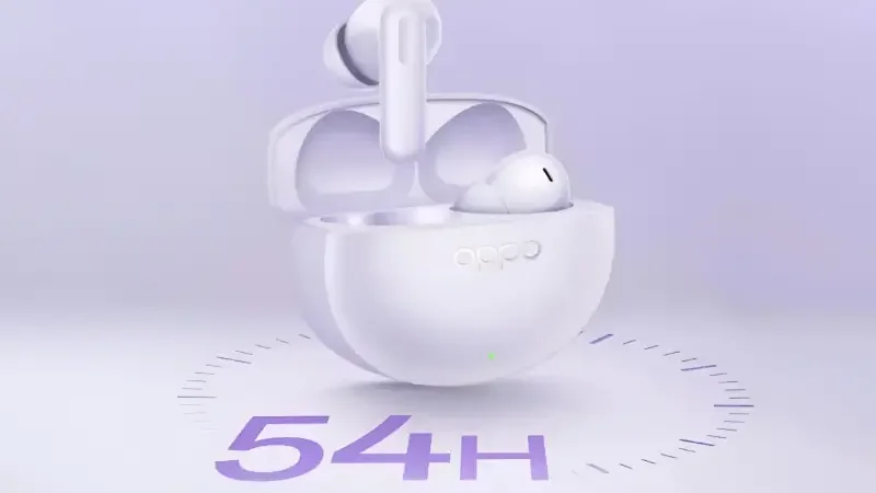 Oppo introduces budget earbuds with 54 hour battery life