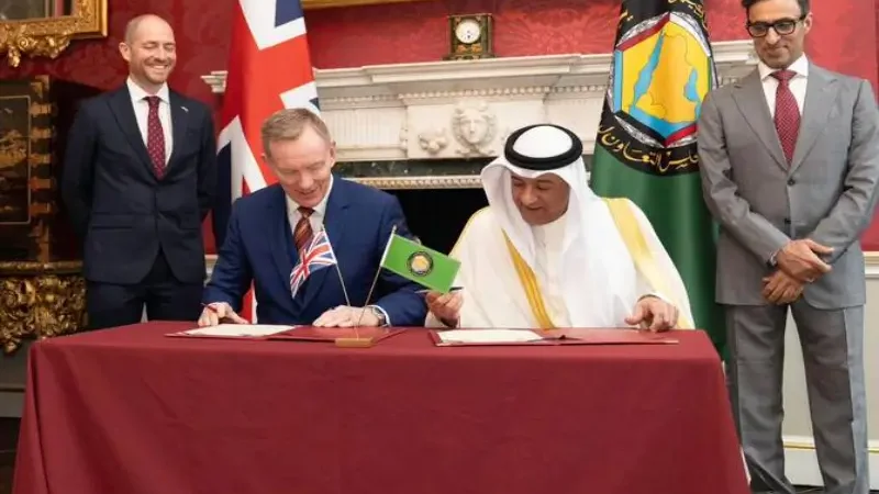 UK becomes first G7 nation to secure $5bn GCC trade deal