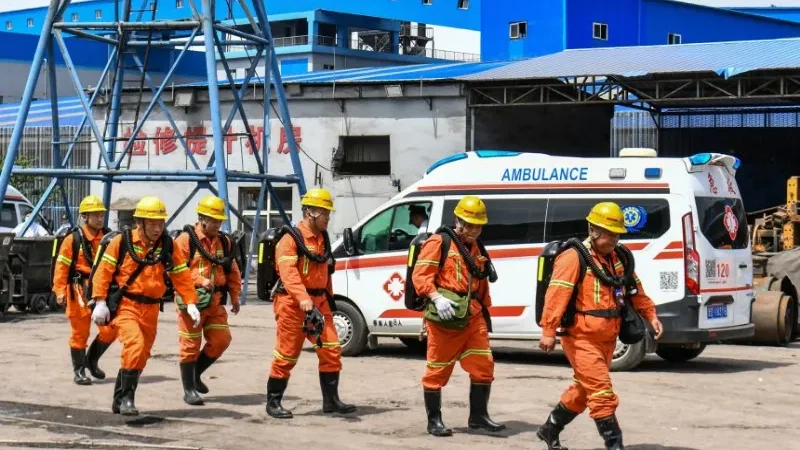 China coal mine explosion