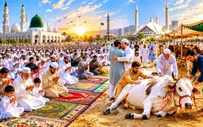Eid-ul-Adha observed across Pakistan with prayers for peace and unity