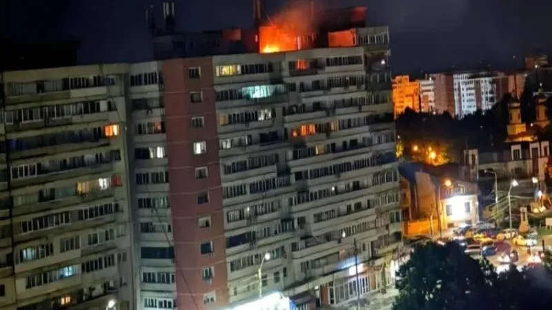 Romanian appartment attack