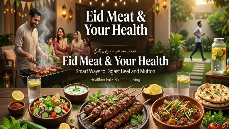 Eid meat digestion