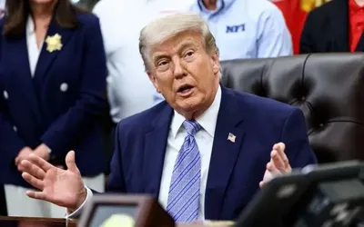 President Trump announces end to US blockade of Strait of Hormuz