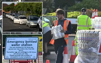 Water crisis hits southeast England amid record-breaking heatwave