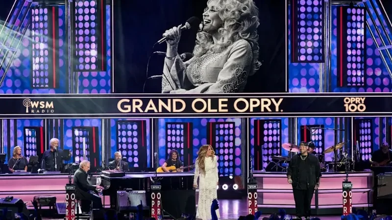 Dolly Parton honored at 'Grand Ole Opry' in emotional tribute
