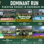 Green shirts shine, Pakistan clinches multiple titles in November