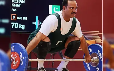 Pakistani weightlifter Kashif Rehan wins gold at World Powerlifting Championship