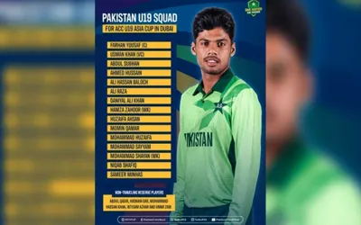 Pakistan announces U19 Asia Cup 2025 squad