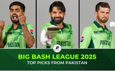 Pakistani cricketers set to shine in Big Bash League 2025