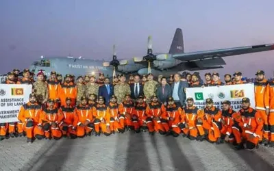 Pak Army’s team departs for relief operations in Sri Lanka
