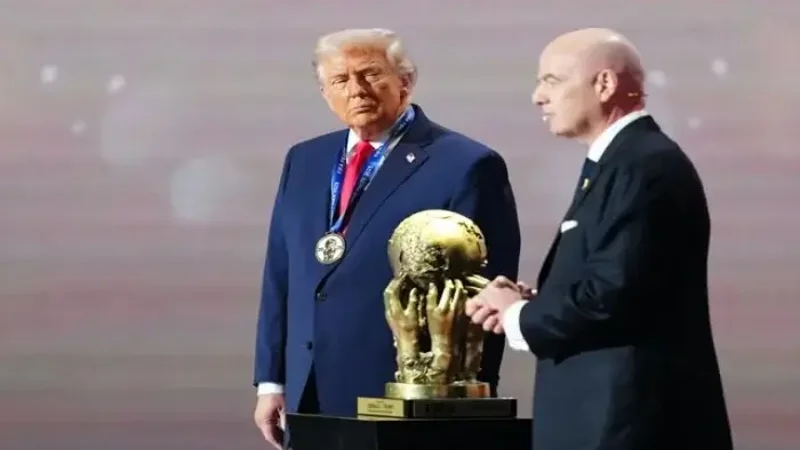 Donald Trump Awarded FIFA Peace Award
