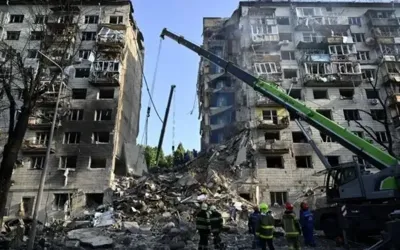 Russian drone and missile strikes kill at least 10 in Ukraine