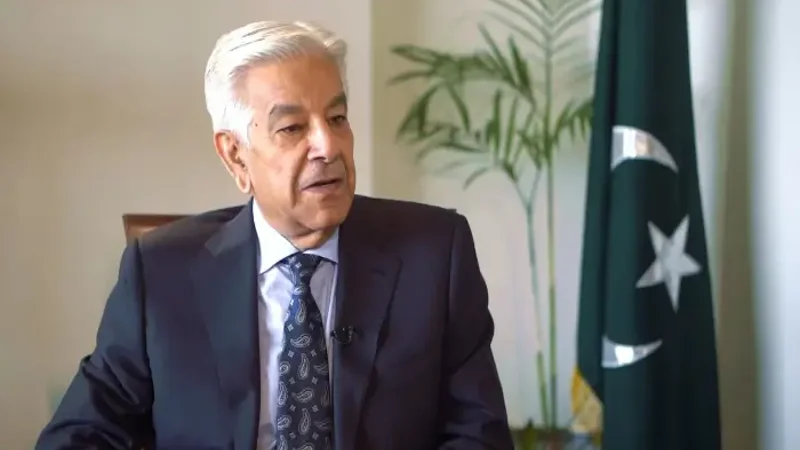 Khawaja Asif Criticises PTI for ‘Anti-State’ Statements