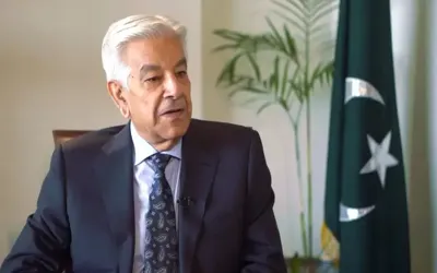 Khawaja Asif Criticises PTI for ‘Anti-State’ Statements