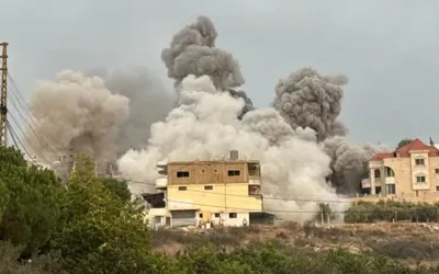 Israel launches new wave of air attacks on Lebanon, straining fragile ceasefire