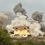 Israel launches new wave of air attacks on Lebanon, straining fragile ceasefire