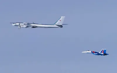 Russian bombers join Chinese air patrol near Japan as Tokyo-Beijing tie strains