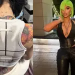 Cardi B debuts new dermal implant and neck piercing in bold black-leather look