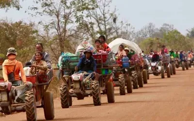 Thailand and Cambodia keep fighting across contested border ahead of expected Trump calls