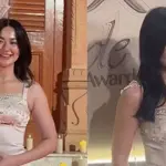 Hania Aamir wins the best actress of the year (2025) award