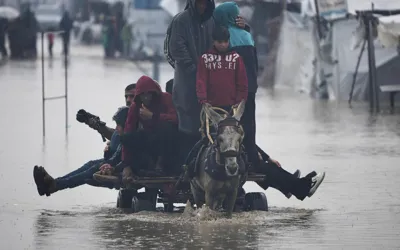 Storm Byron kills at least 14 Palestinians in Gaza, many of them children