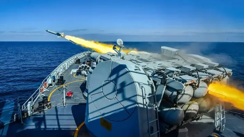 Pakistan Navy Conducts Successful Live Missile Firing in North Arabian Sea