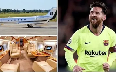 Lionel Messi’s lavish Gulfstream Jet steals the spotlight during India tour