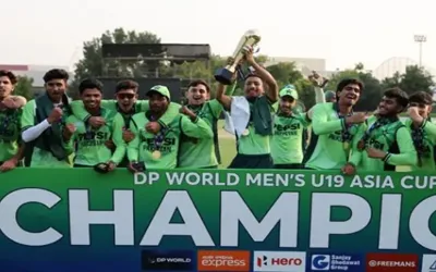 Pakistan Crush India to Win First-Ever Under-19 Asia Cup
