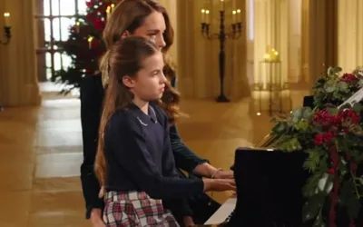 Kate Middleton and Princess Charlotte share heartwarming Christmas moment