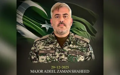 Major Adeel Zaman martyred as forces kill five terrorists in Bajaur