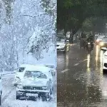 Winter storm sweeps Pakistan: snow and rain transform the landscape