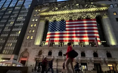 US stocks poised for third consecutive year of strong gains