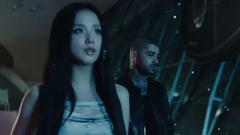 Zayn-Malik and Jisoo