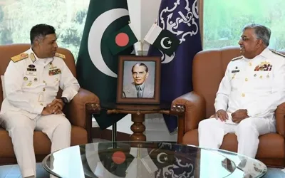 Commander Chattogram Bangladesh Navy calls on Naval Chief