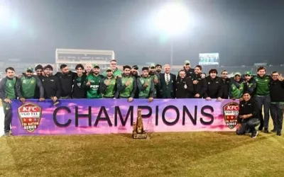 Pakistan clinches Tri-Series victory at home, political leaders applaud team