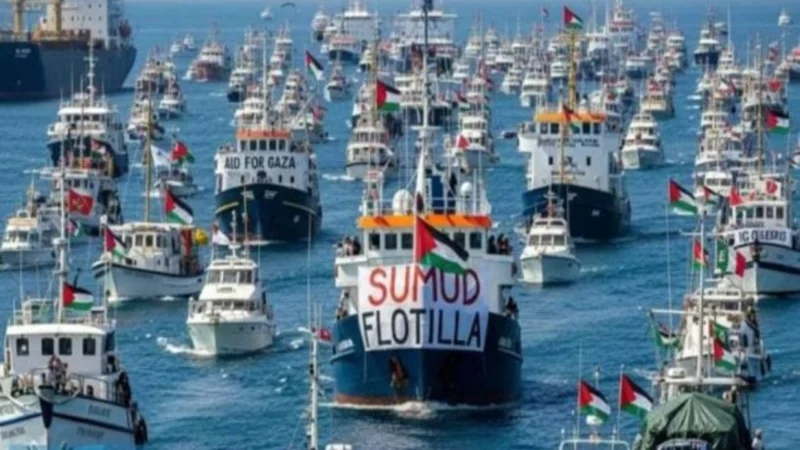 Israeli Forces Attack ‘Global Sumud Flotilla’ Carrying Aid for Gaza