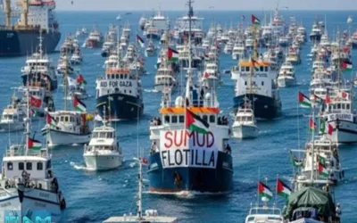 Israeli forces attack ‘Global Sumud Flotilla’ carrying aid for Gaza