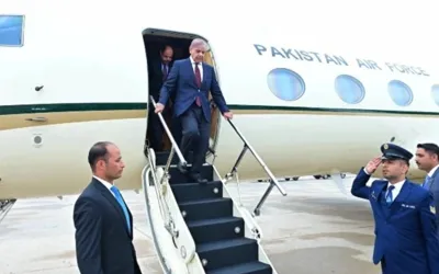 PM Shehbaz returns to Pakistan after two-week foreign visit