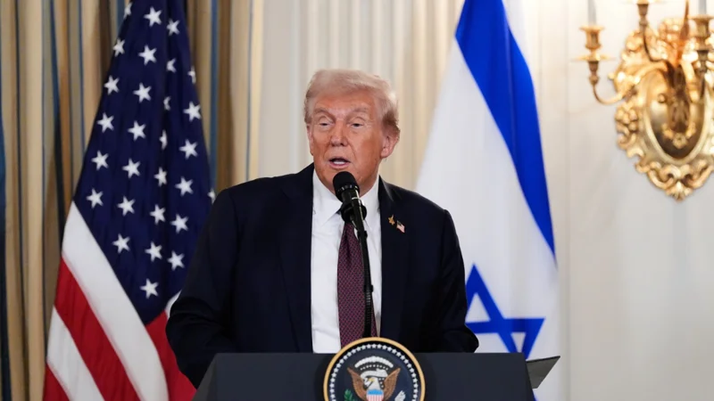 Trump Warns Hamas: Accept Gaza peace deal by Oct. 5 or face severe consequences