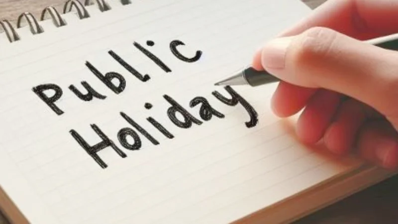 Public Holiday Declared on October 8